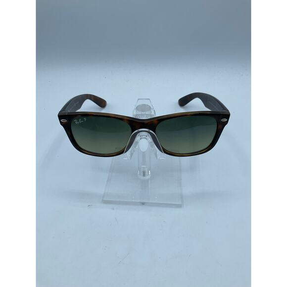 Pre-Owned Ray Ban RB 2132 Polarized Wayfarer Sunglasses- Brown - Picture 1 of 8